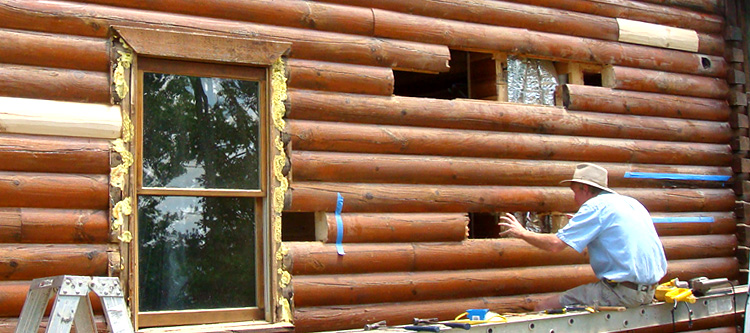 Log Home Repair Haralson County, Georgia